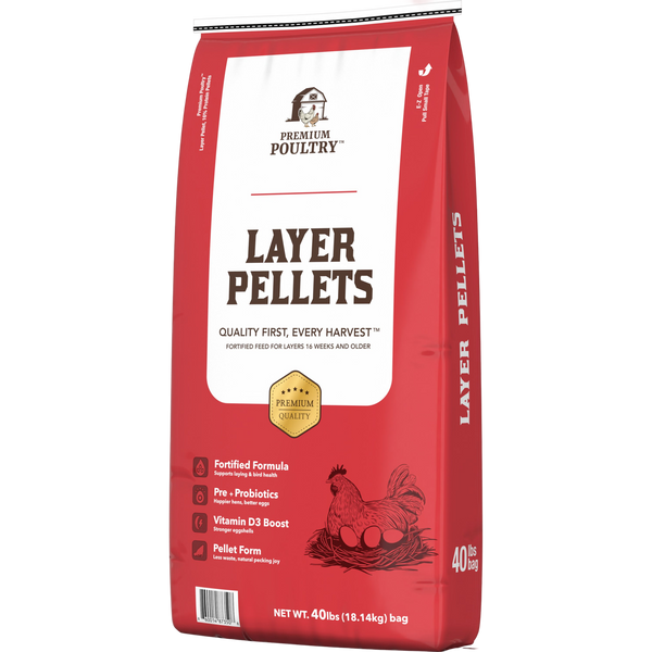 Layer pellets chicken feed with probiotics and vitamin D3 for laying hens