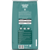 Scratch grain for chickens and ducks made with wholesome grains for natural foraging
